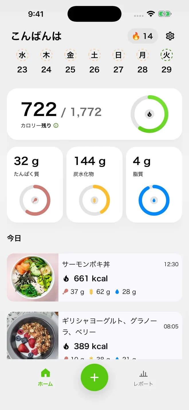 あなたに合わせた目標